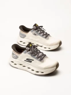 Skechers - Max Cushion - Beige slip ins sneakers