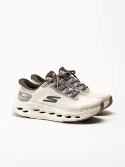 Skechers - Max Cushion - Beige slip ins sneakers