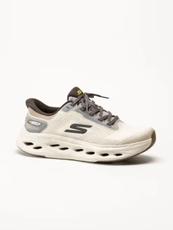 Skechers - Max Cushion - Beige slip ins sneakers
