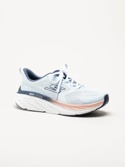 Skechers - Max Cushioning Elite 3 - Ljusblå sportskor i mesh
