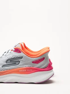 Skechers - Max Cushioning - Gråa slip ins sneakers