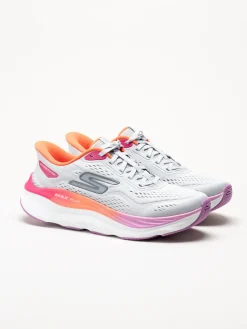 Skechers - Max Cushioning - Gråa slip ins sneakers