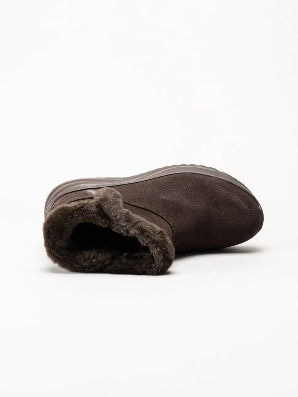 Skechers - On-The-Go Stellar - Mörkbruna boots i mocka