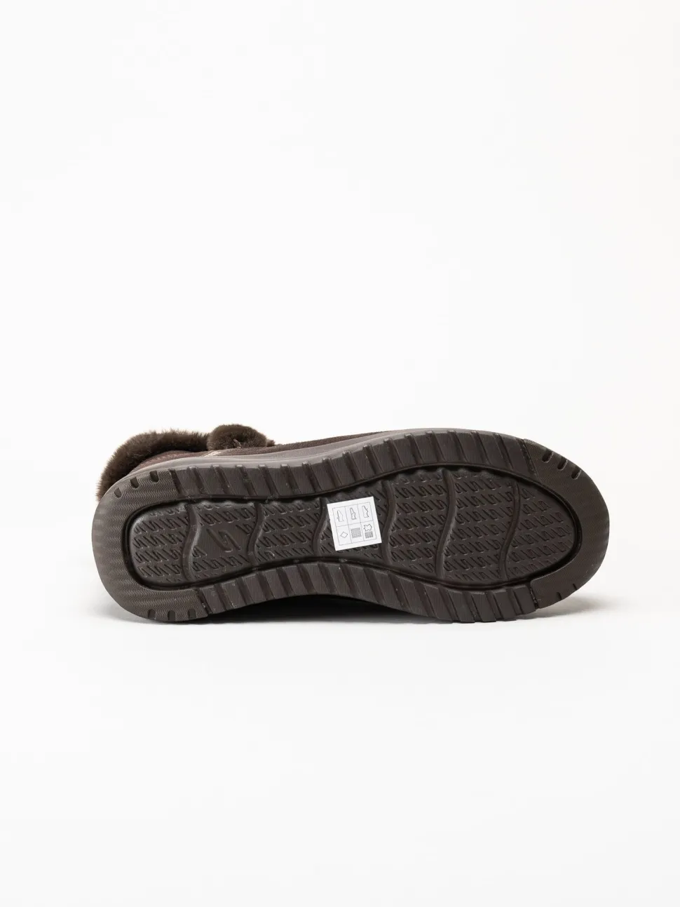 Skechers - On-The-Go Stellar - Mörkbruna boots i mocka