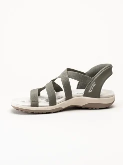 Skechers - Reggae Slim - Gröna sandaler