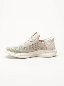 Skechers - Relaxed Fit - Beige slip-ins sneakers