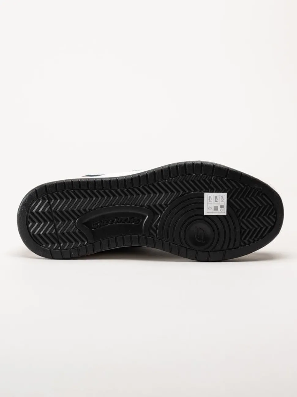 Skechers - Relaxed Fit Corliss Dorset - Mörkblå sneakers i textil