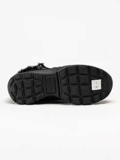 Skechers - Relaxed Fit- Easy Going - Svarta fodrade kängor i mocka