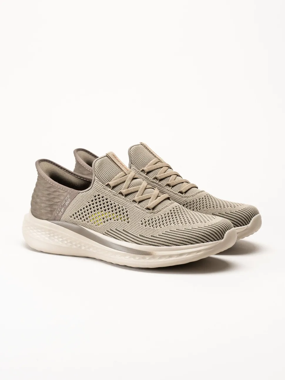 Skechers - Relaxed Fit - Gröna slip-ins sneakers