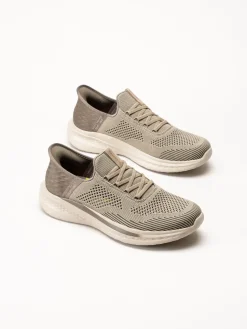 Skechers - Relaxed Fit - Gröna slip-ins sneakers