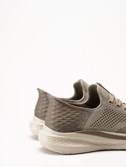 Skechers - Relaxed Fit - Gröna slip-ins sneakers