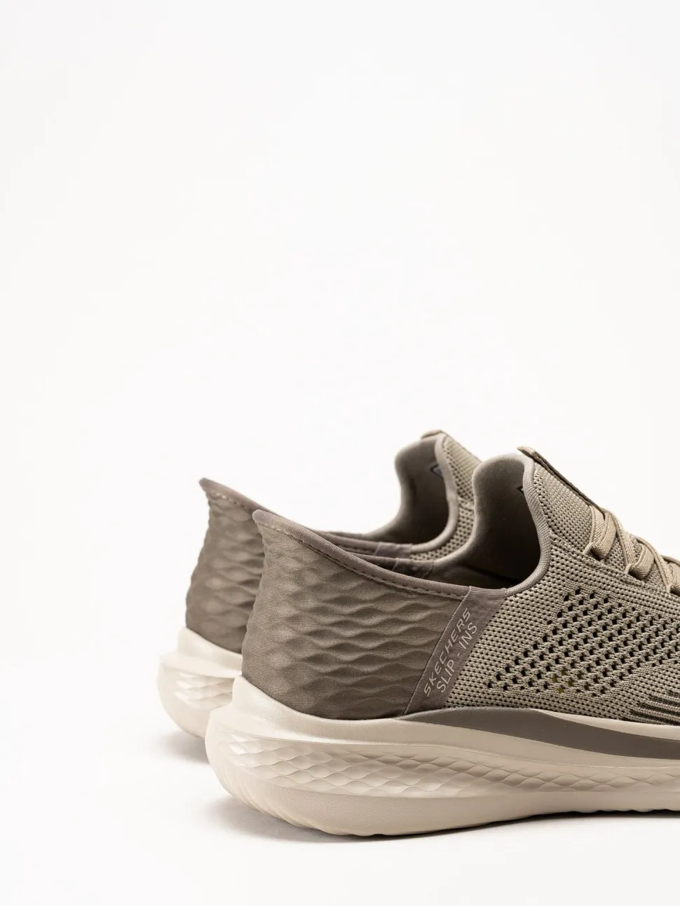 Skechers - Relaxed Fit - Gröna slip-ins sneakers
