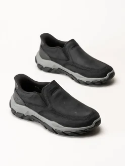 Skechers - Relaxed Fit - Svarta promenadskor