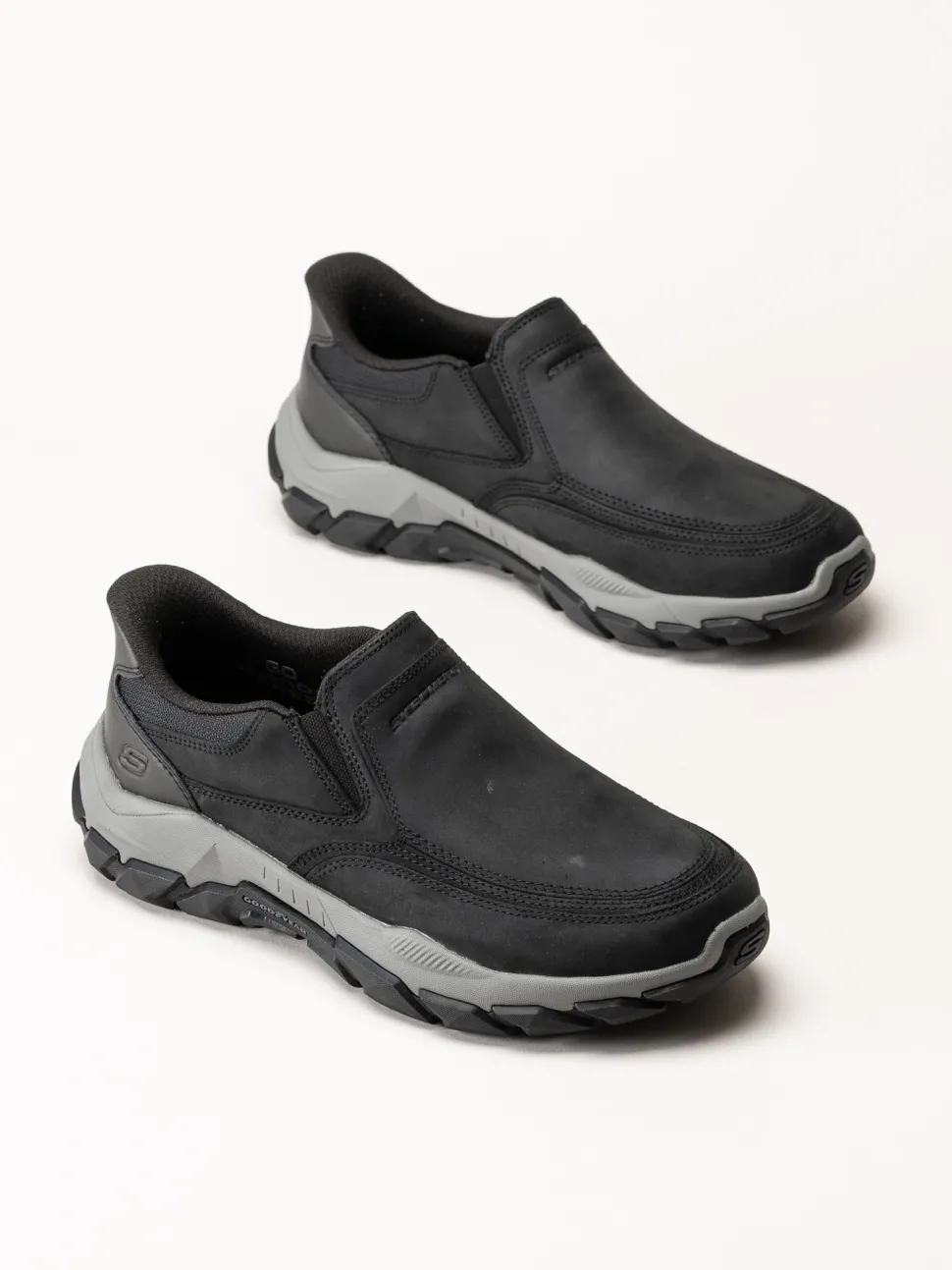 Skechers - Relaxed Fit - Svarta promenadskor
