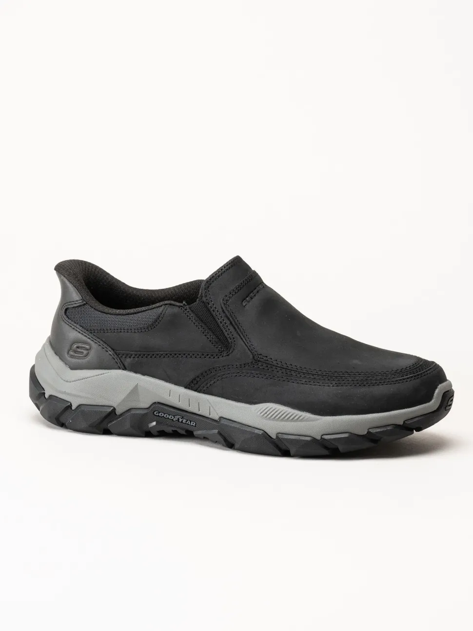 Skechers - Relaxed Fit - Svarta promenadskor