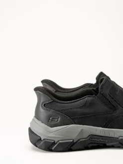 Skechers - Relaxed Fit - Svarta promenadskor