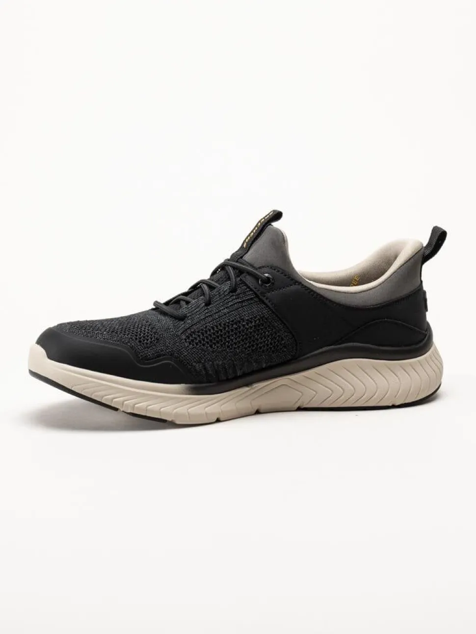 Skechers - Relaxed fit - Svarta slip-ins sneakers i mesh
