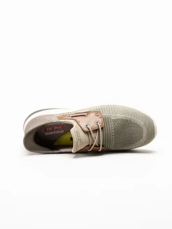 Skechers - Slip-Ins Delson 3.0 - Roth - Kakifärgade slip-ins sneakers