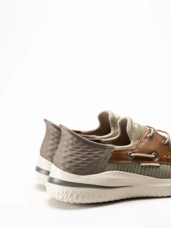 Skechers - Slip-Ins Delson 3.0 - Roth - Kakifärgade slip-ins sneakers