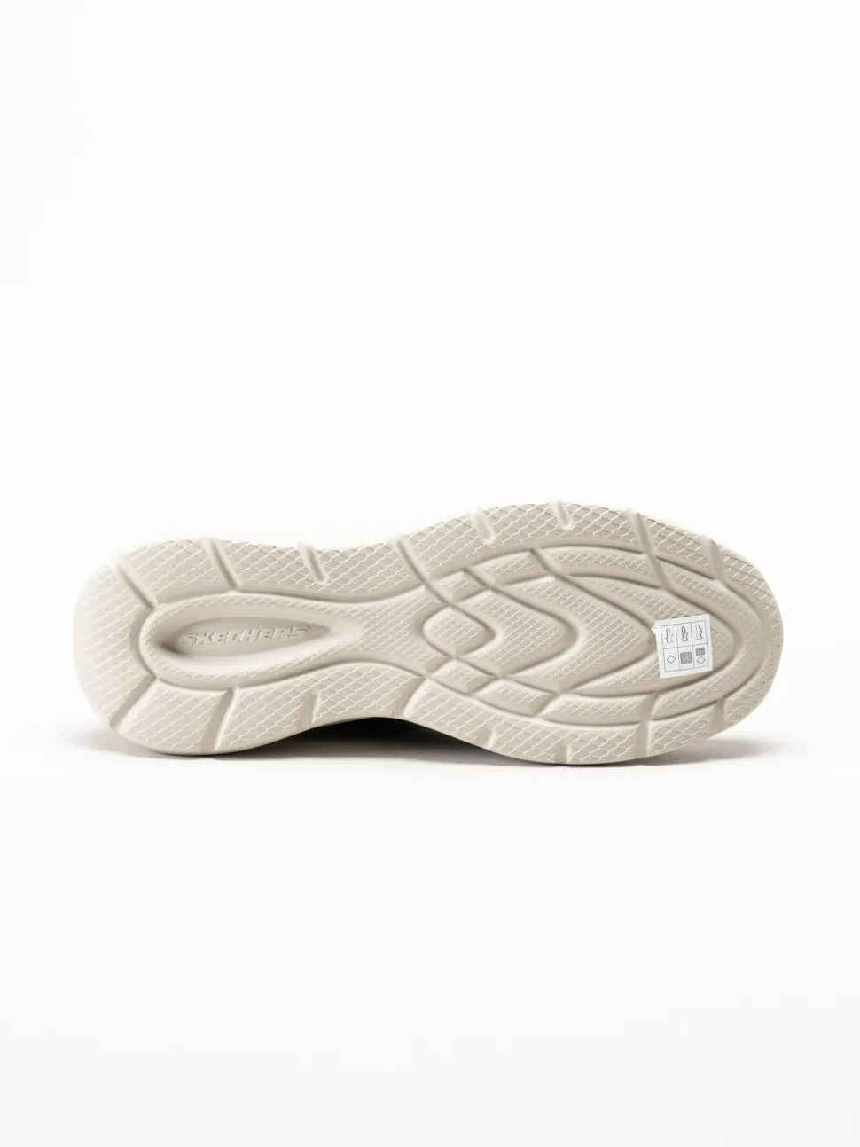 Skechers - Slip-Ins Garner - Mörkgröna slip-Ins sneakers i mesh
