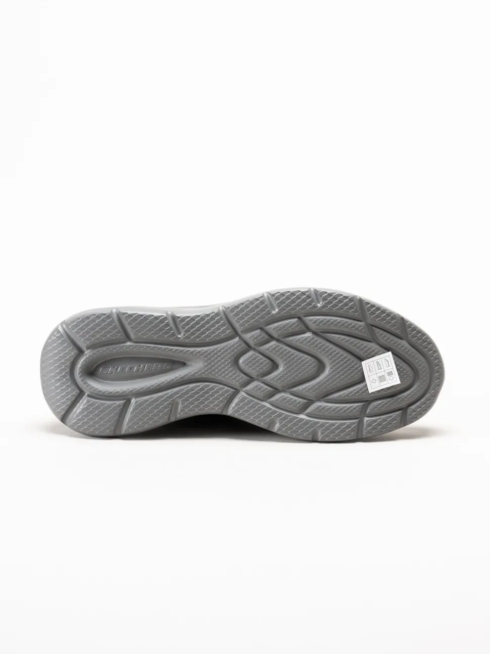 Skechers - Slip-Ins Garner - Svarta slip-ins sneakers i mesh