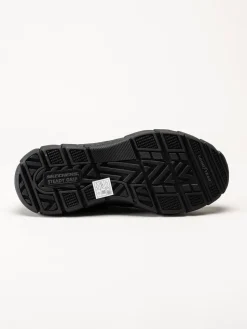 Skechers - Slip-Ins Respected - Elgin - Svarta slip-Ins promenadskor i skinn