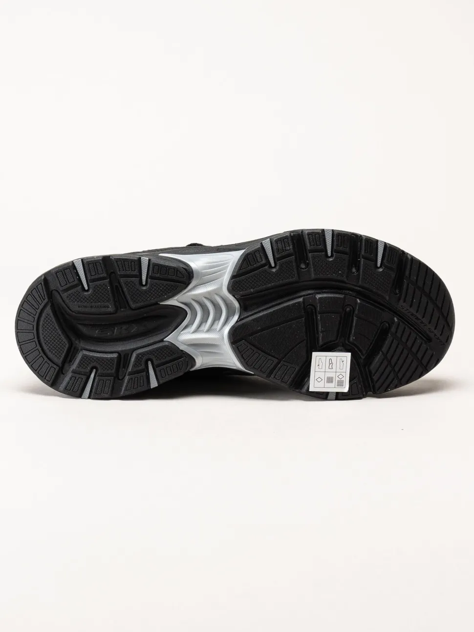 Skechers - Slip-Ins Stamina Sport - Svarta slip-ins sportskor