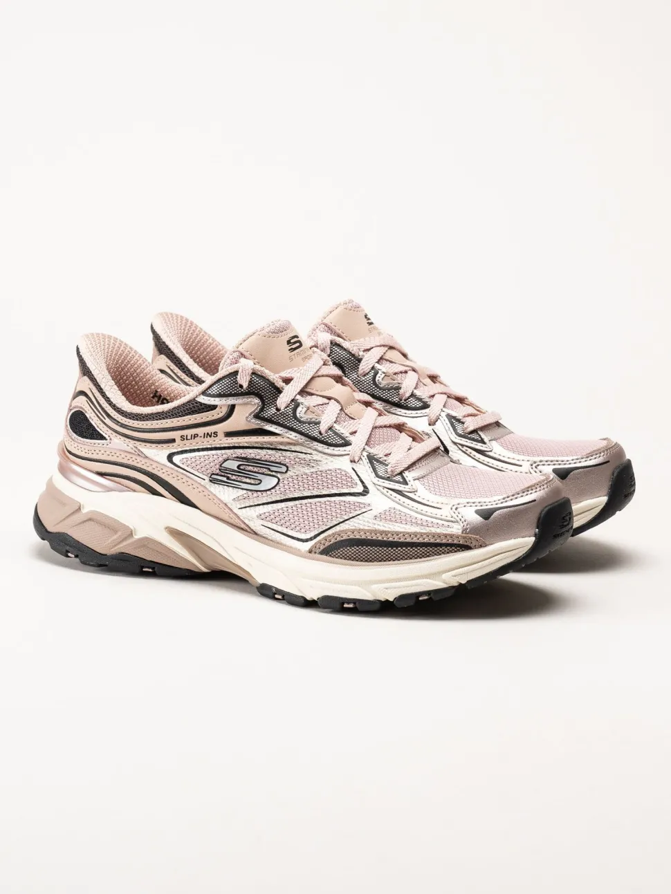 Skechers - Slip-Ins Stamina Sport - Rosa slip-ins sportskor