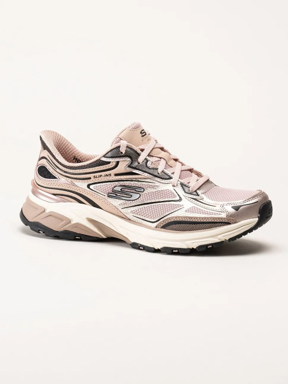 Skechers - Slip-Ins Stamina Sport - Rosa slip-ins sportskor