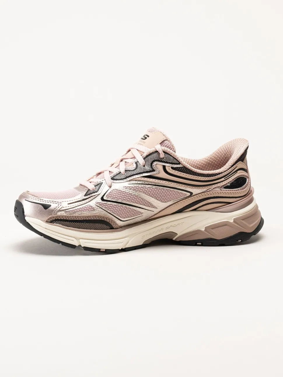 Skechers - Slip-Ins Stamina Sport - Rosa slip-ins sportskor