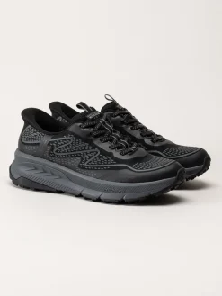 Skechers - Slip-Ins Switch Back - Mist - Svarta slip-ins sportskor