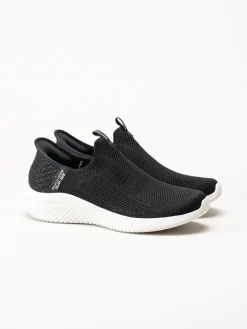 Skechers - Slip-Ins Ultra Flex 3.0 - Svarta slip-ins sneakers