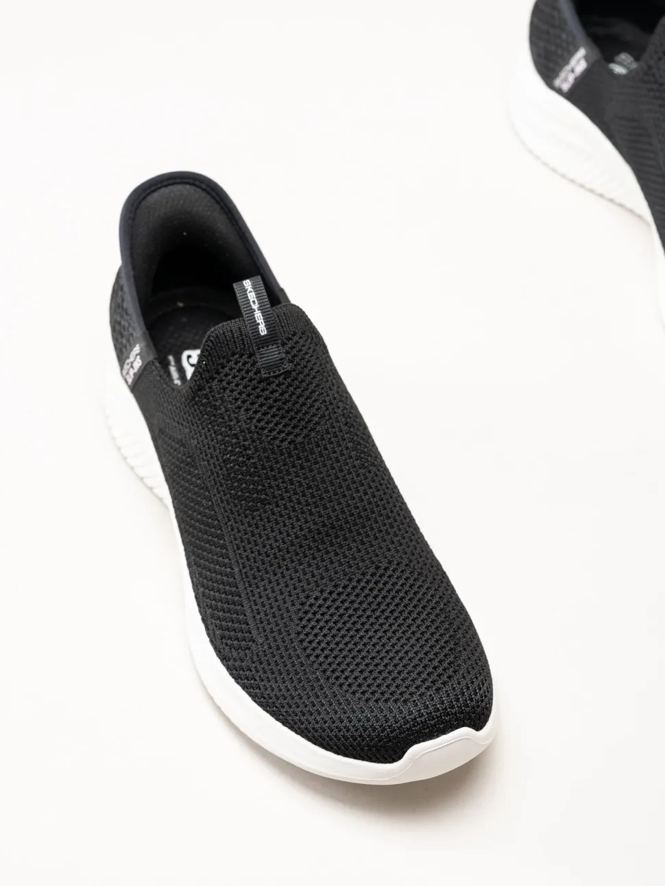 Skechers - Slip-Ins Ultra Flex 3.0 - Svarta slip-ins sneakers