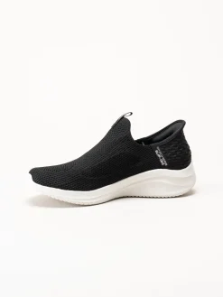 Skechers - Slip-Ins Ultra Flex 3.0 - Svarta slip-ins sneakers