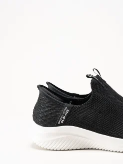 Skechers - Slip-Ins Ultra Flex 3.0 - Svarta slip-ins sneakers