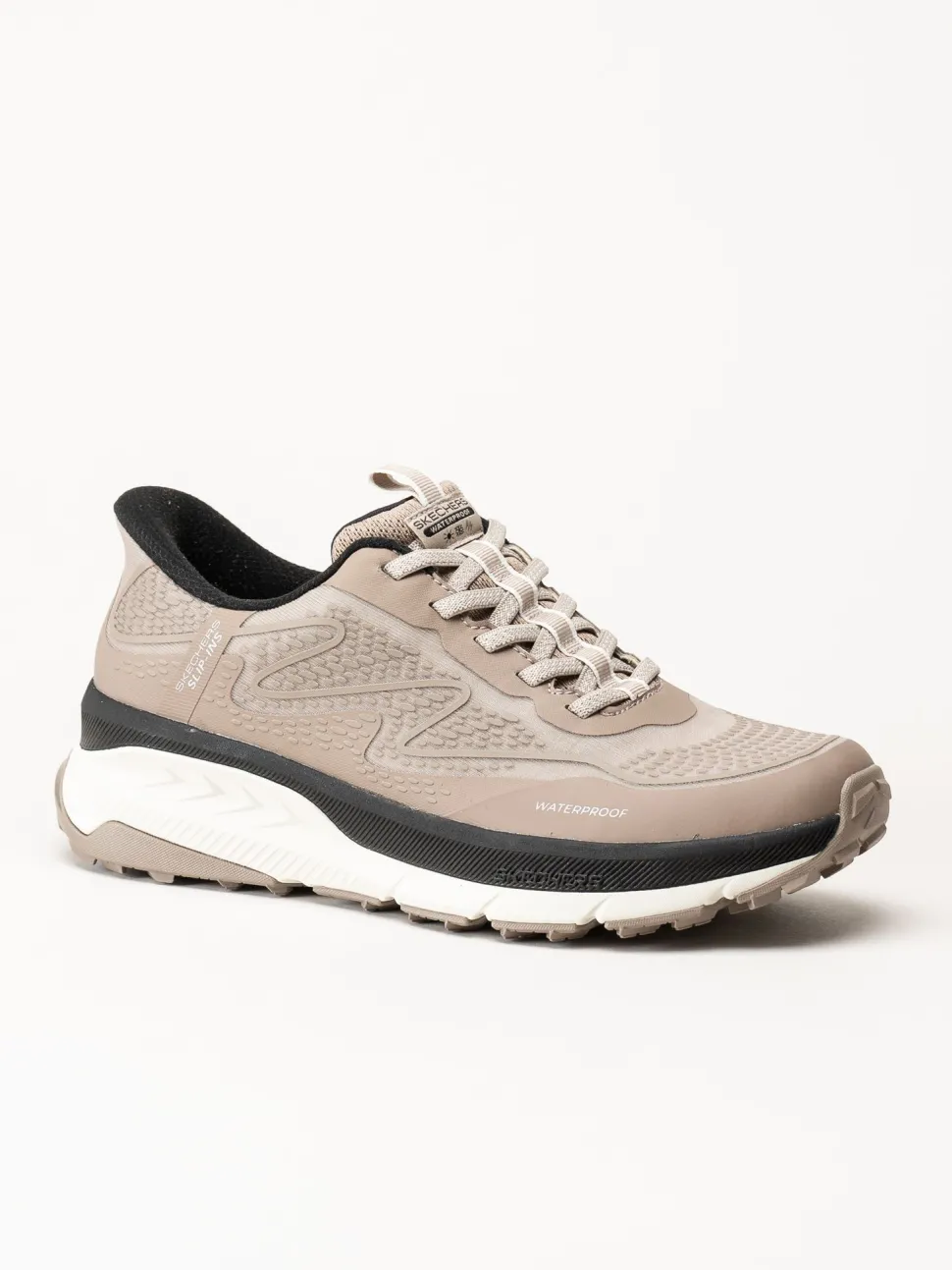 Skechers - Switch Back - Mist - Beige sportskor