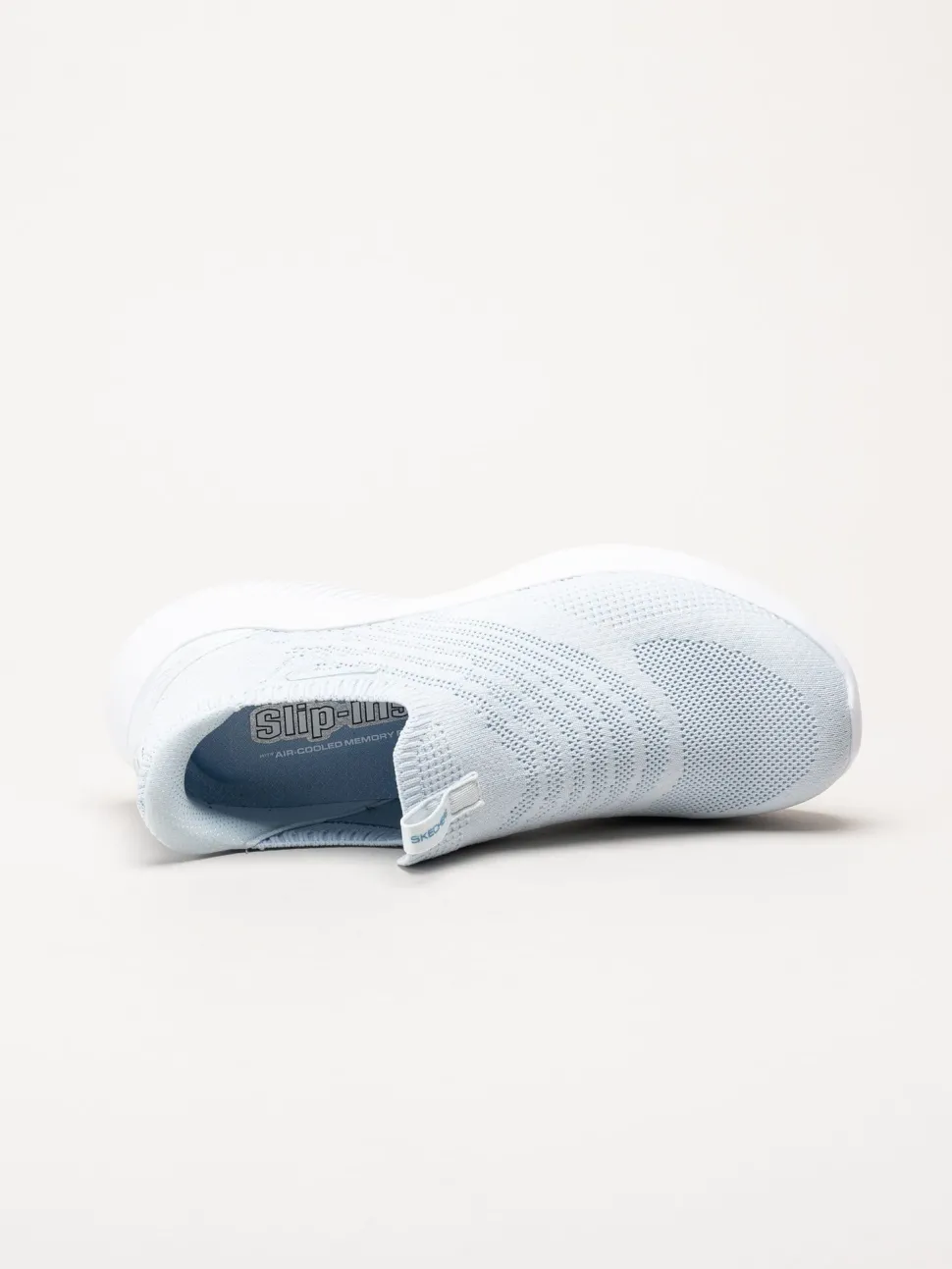 Skechers - Ultra Flex 4.0 - Ljusblå slip-ins sneakers