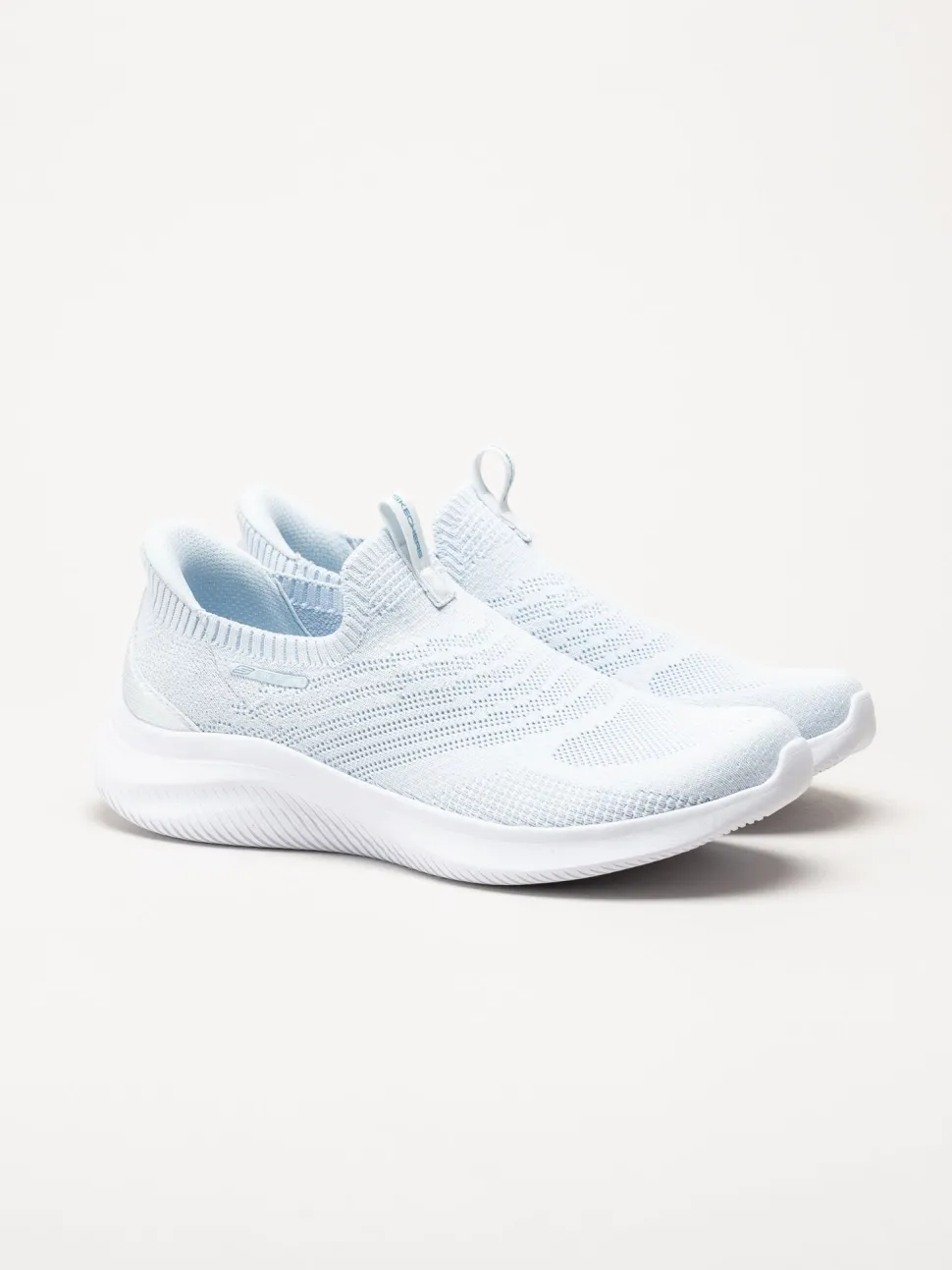 Skechers - Ultra Flex 4.0 - Ljusblå slip-ins sneakers