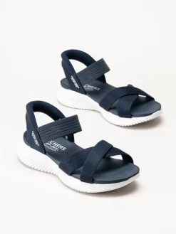 Skechers - Ultra Flex 3.0 - Marinblå sandaler