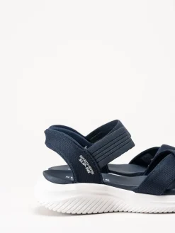 Skechers - Ultra Flex 3.0 - Marinblå sandaler