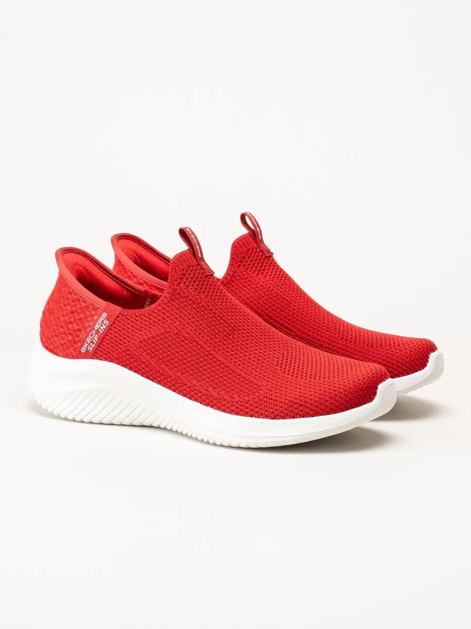 Skechers - Ultra Flex 3.0 - Röda slip-ins sneakers