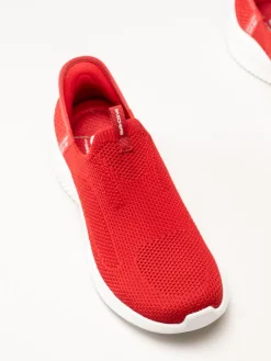 Skechers - Ultra Flex 3.0 - Röda slip-ins sneakers