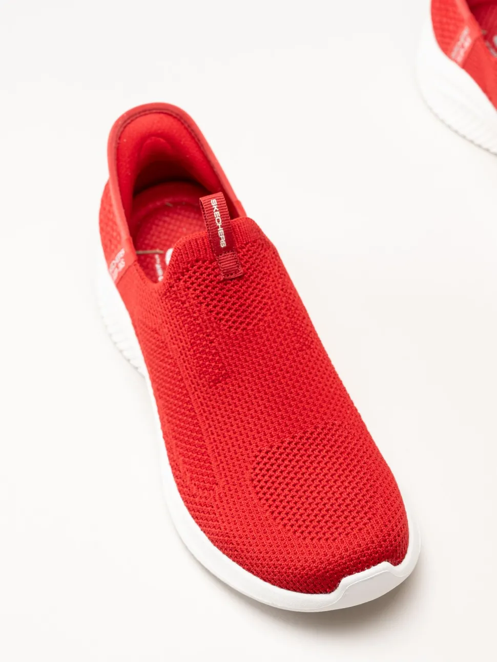 Skechers - Ultra Flex 3.0 - Röda slip-ins sneakers