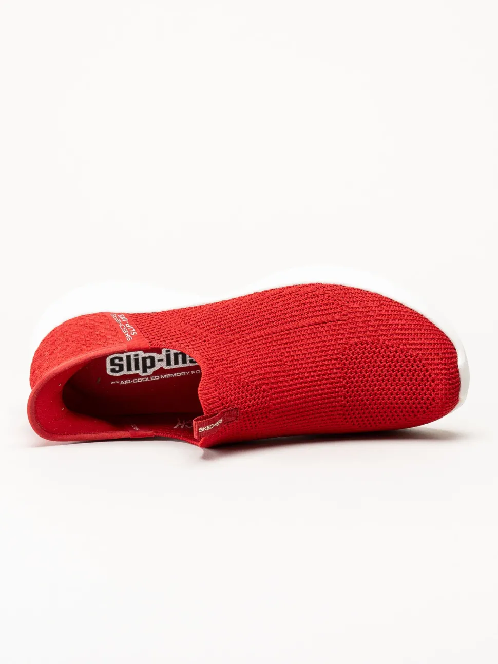 Skechers - Ultra Flex 3.0 - Röda slip-ins sneakers