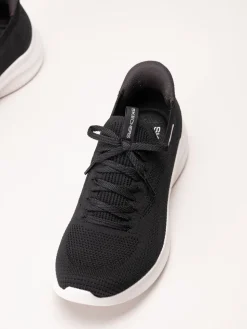 Skechers - Ultra Flex 4.0 - Svarta slip ins sneakers