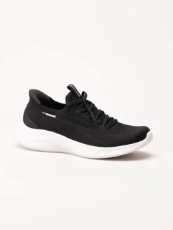 Skechers - Ultra Flex 4.0 - Svarta slip ins sneakers
