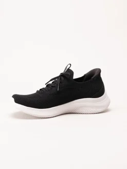 Skechers - Ultra Flex 4.0 - Svarta slip ins sneakers