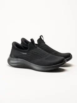 Skechers - Ultra Flex 4.0 - Svarta slip-ins sneakers