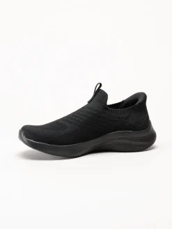 Skechers - Ultra Flex 4.0 - Svarta slip-ins sneakers