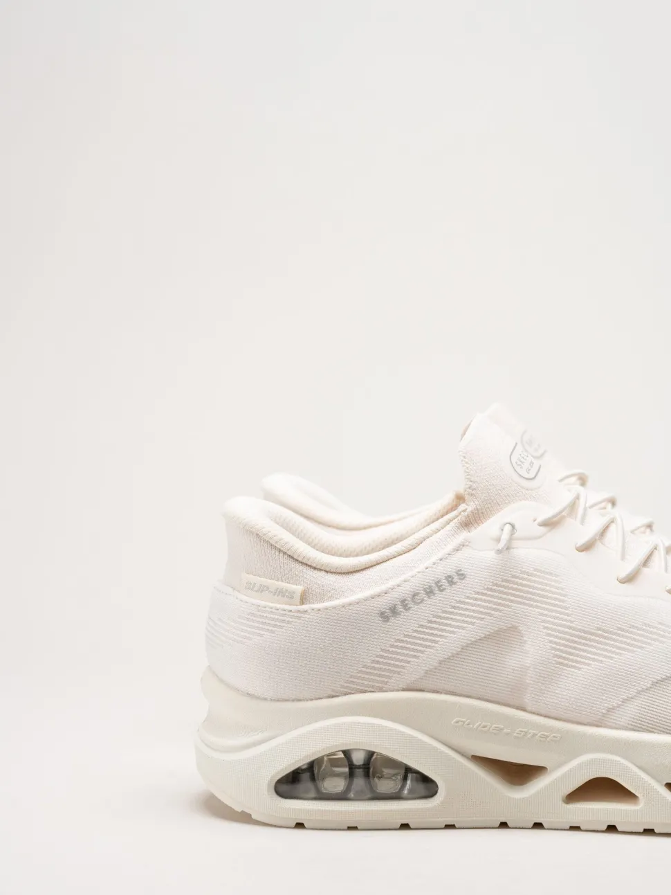 Skechers - Uno Glide Step - Offwhite slip-ins sneakers